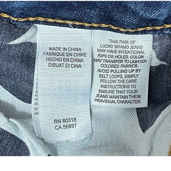 Lucky Brand Women's Lolita Skinny Jeans Mid-Rise Size 10/30 Medium Wash - Picture 8 of 13